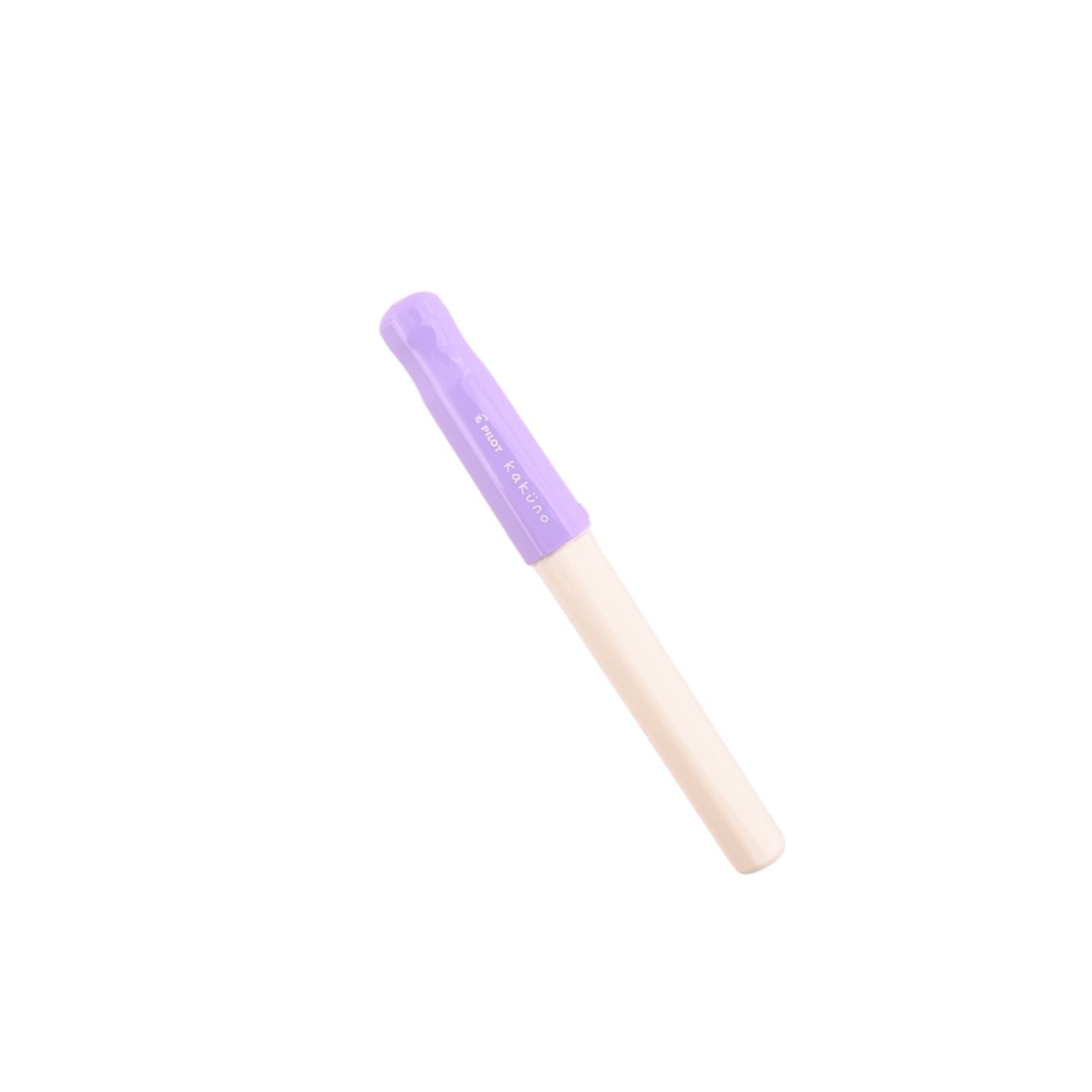 Pilot | KAKUNO | Stainless Steel | Fountain Pen | Soft Violet & White | Medium