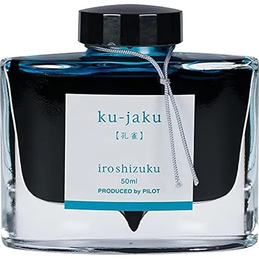 Pilot |IROSHIZUKU | Bottled ink for fountain pen | Peacock