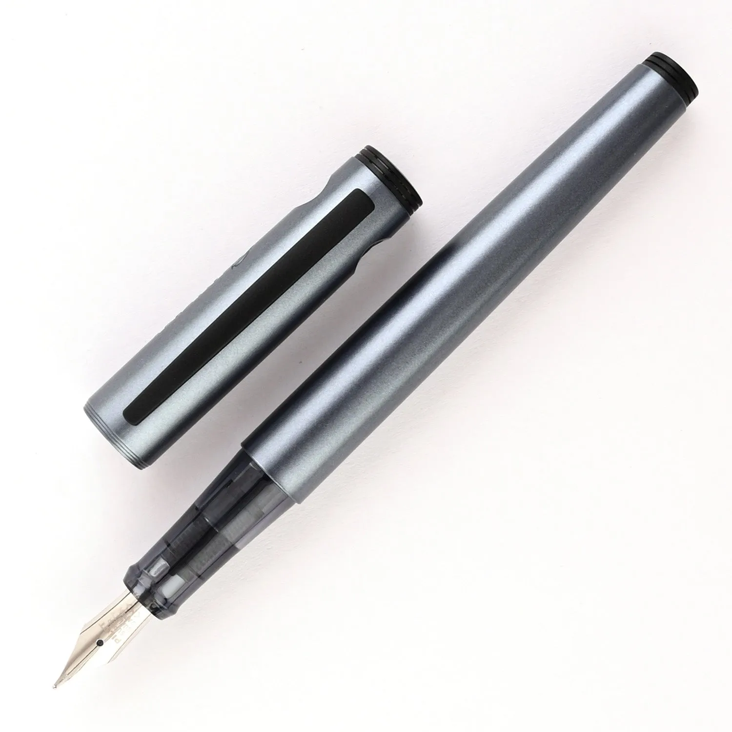 Pilot | EXPLORER SERIES | Stainless Steel | Fountain Pen | Metallic Grey | Fine