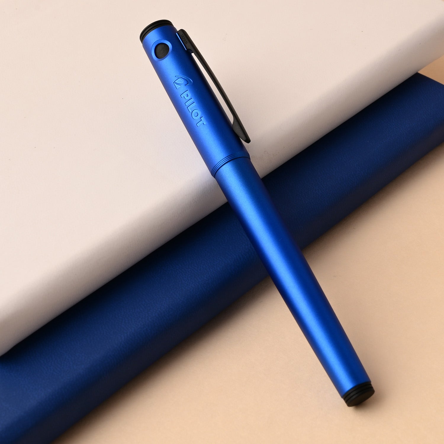 Pilot | EXPLORER SERIES | Stainless Steel | Fountain Pen | Metallic Blue | Medium