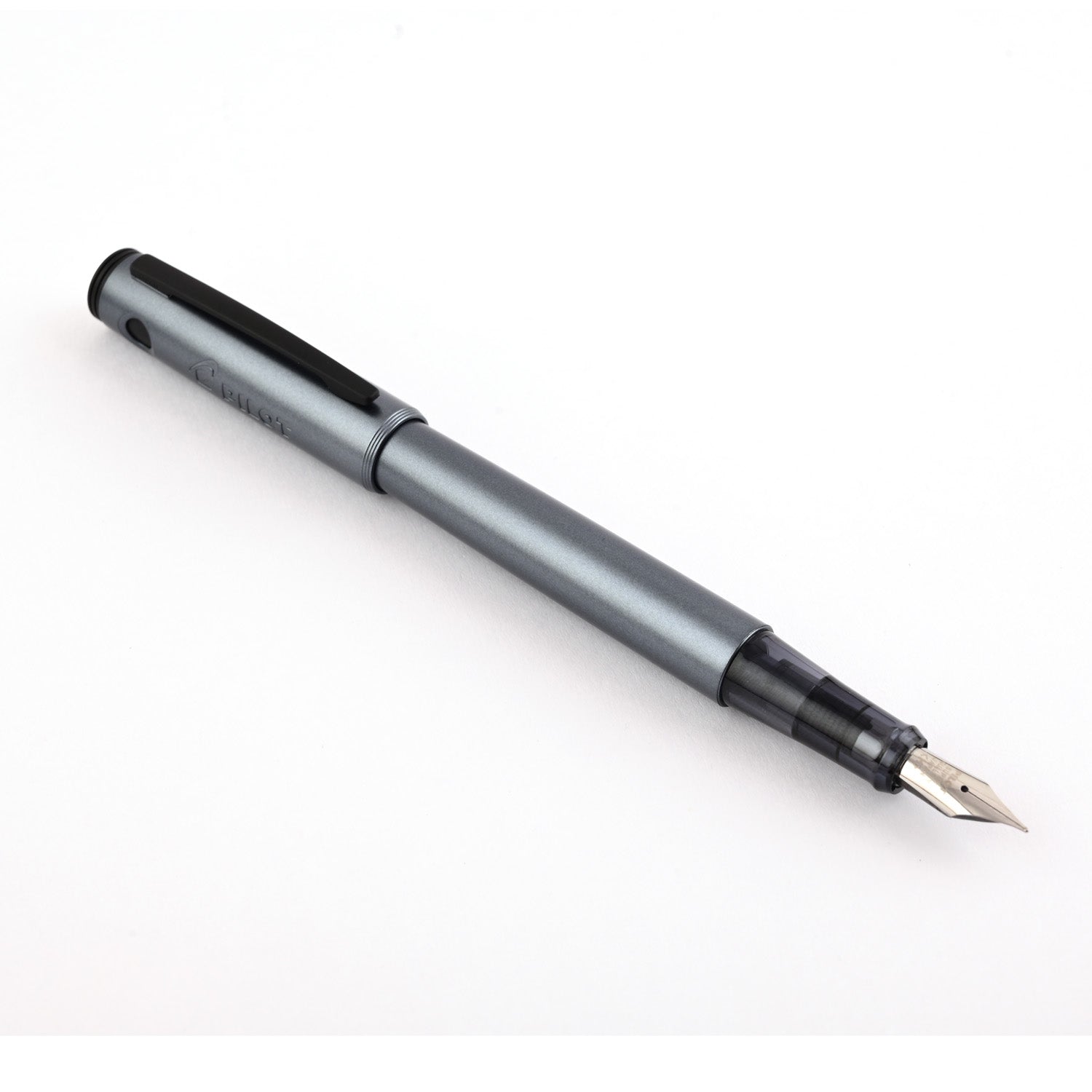 Pilot | EXPLORER SERIES | Stainless Steel | Fountain Pen | Metallic Grey | Medium