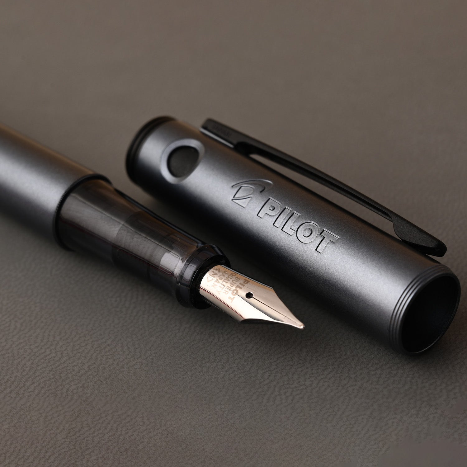 Pilot | EXPLORER SERIES | Stainless Steel | Fountain Pen | Metallic Grey | Medium