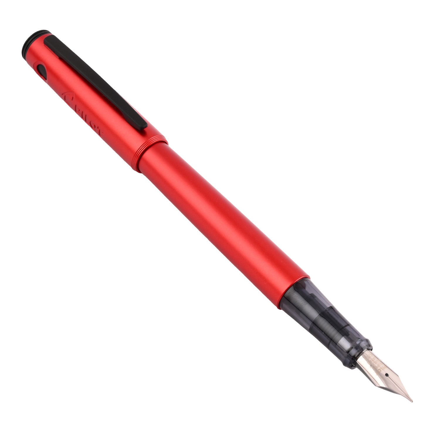 Pilot | EXPLORER SERIES | Stainless Steel | Fountain Pen | Metallic Red | Broad