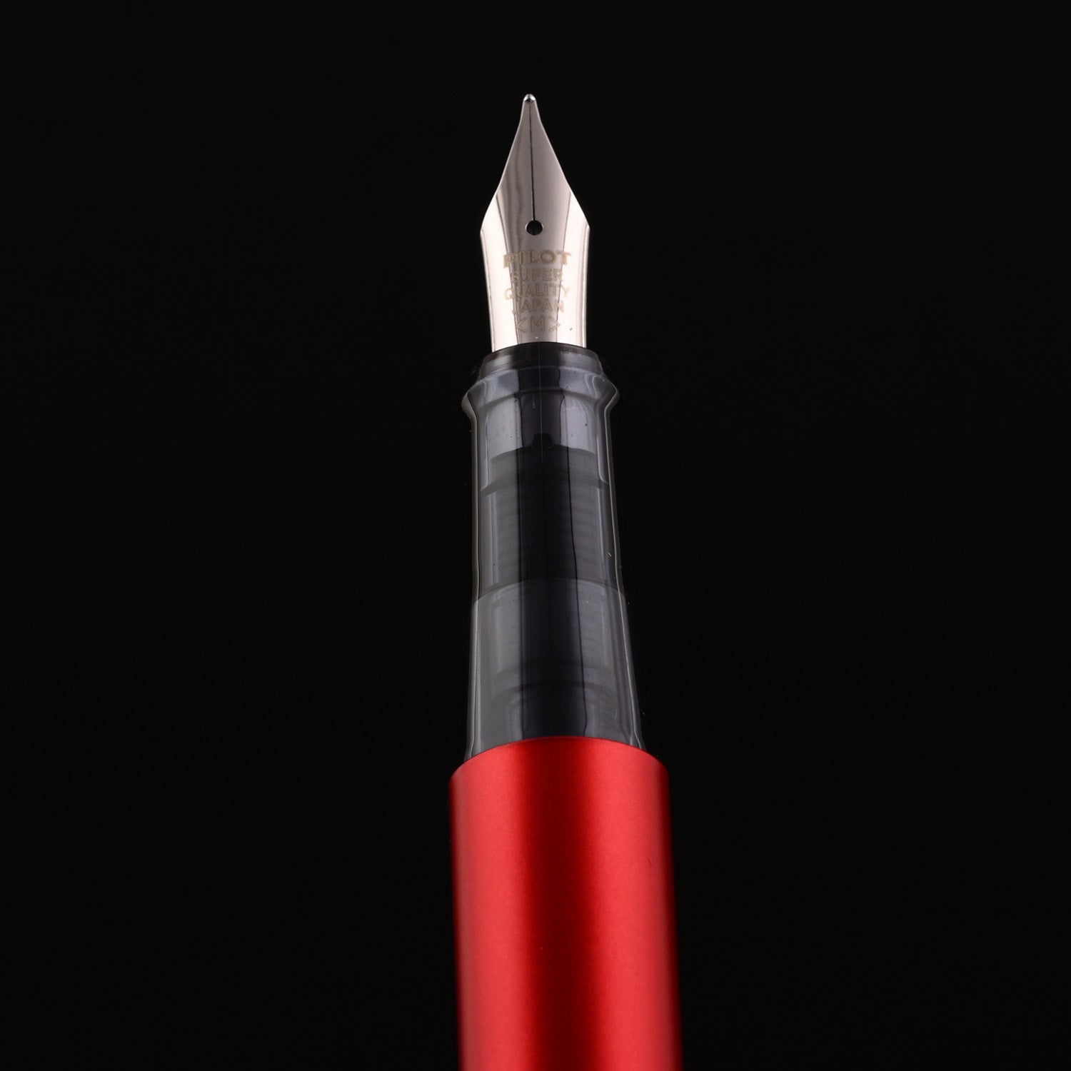 Pilot | EXPLORER SERIES | Stainless Steel | Fountain Pen | Metallic Red | Extra Fine