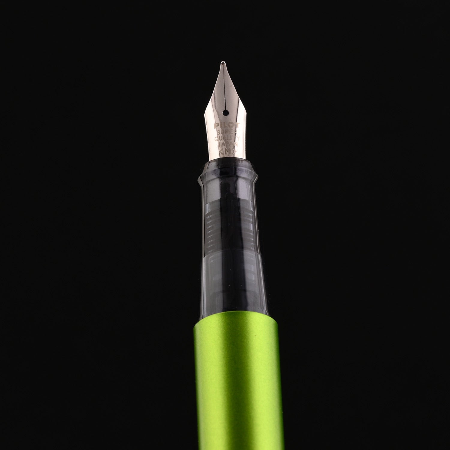 Pilot | EXPLORER SERIES | Stainless Steel | Fountain Pen | Metallic Lime Green | Medium