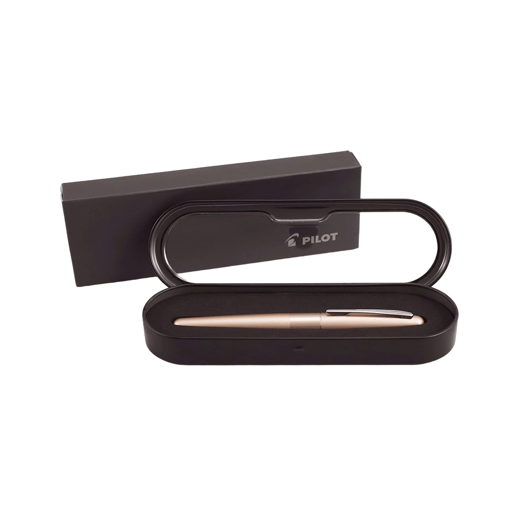 Pilot | MR | Stainless Steel | Fountain Pen | Gold & Plain | Medium