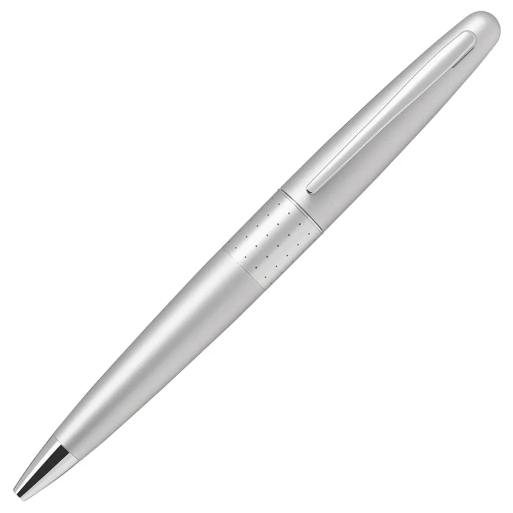 Pilot | MR | Stainless Steel | Ballpoint Pen Twist System | Silver & Dots