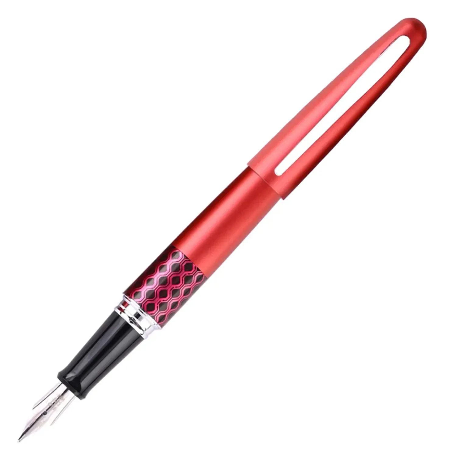 Pilot | MR RETRO POP COLLECTION | Stainless Steel | Fountain Pen | Wave | Extra Fine