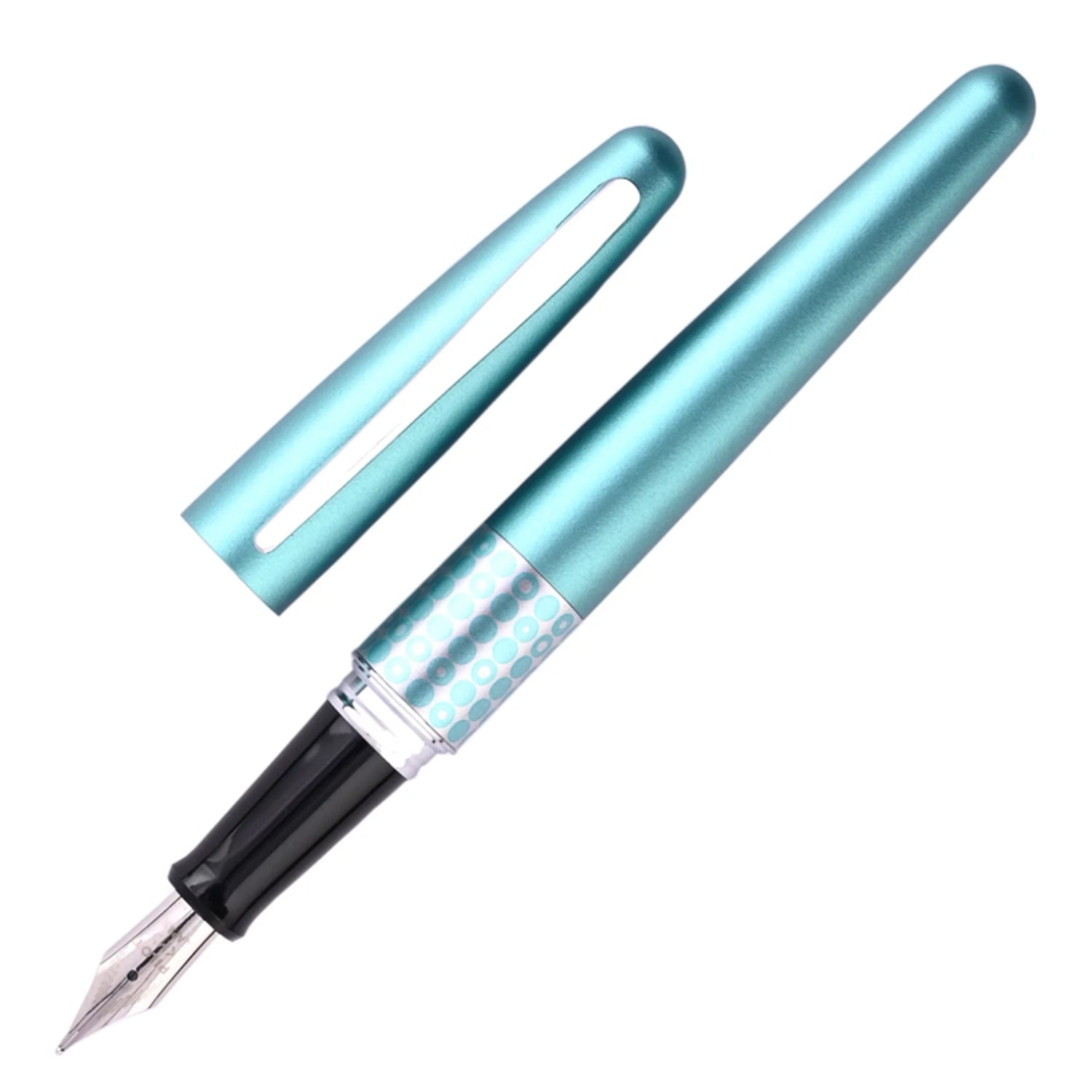 Pilot | MR RETRO POP COLLECTION | Stainless Steel | Fountain Pen | Dots | Broad