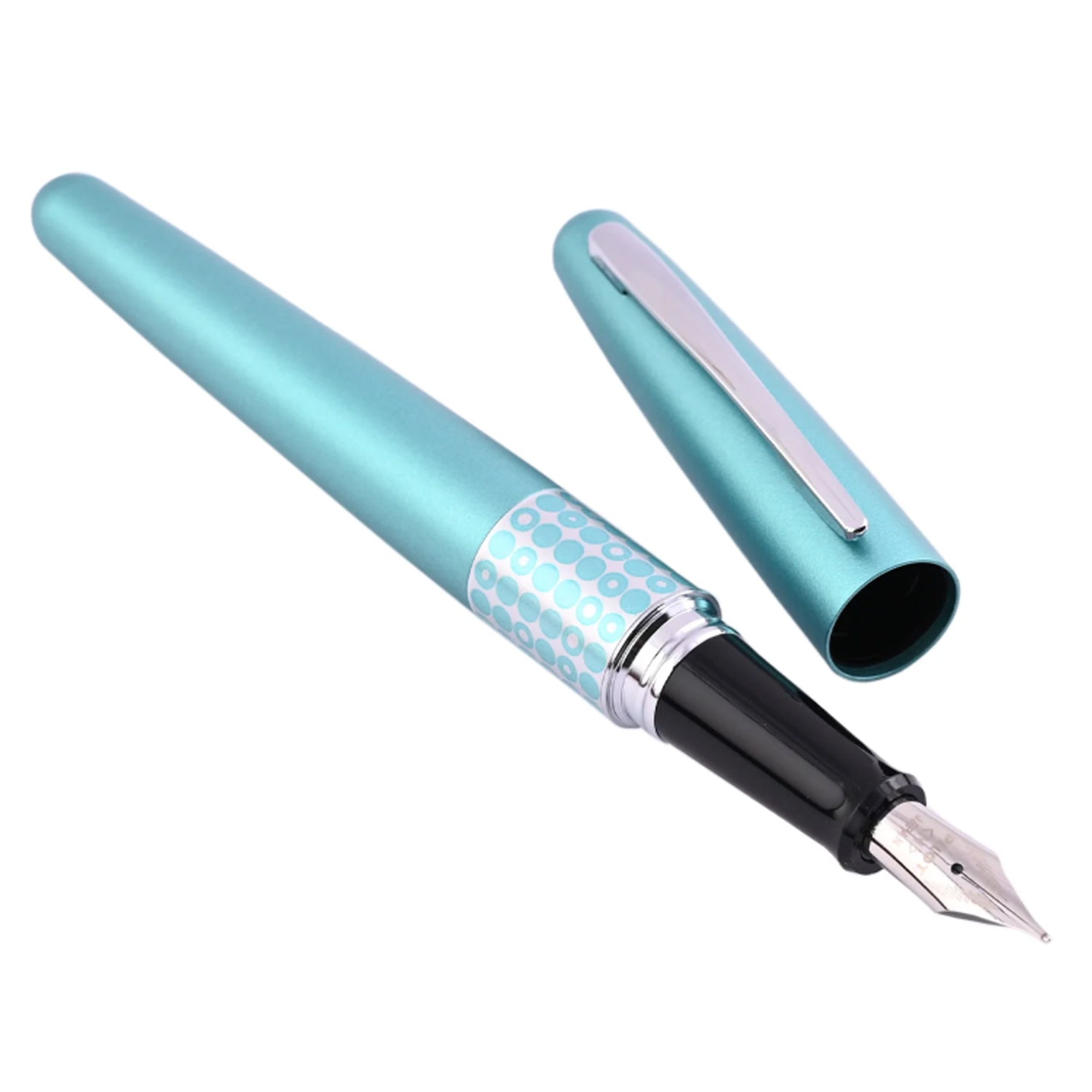Pilot | MR RETRO POP COLLECTION | Stainless Steel | Fountain Pen | Dots | Broad