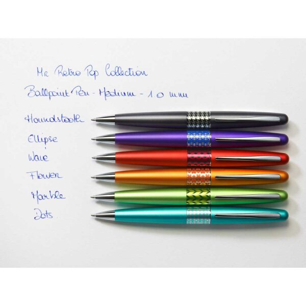 Pilot | MR RETRO POP COLLECTION | Stainless Steel | Ball Pen | Wave