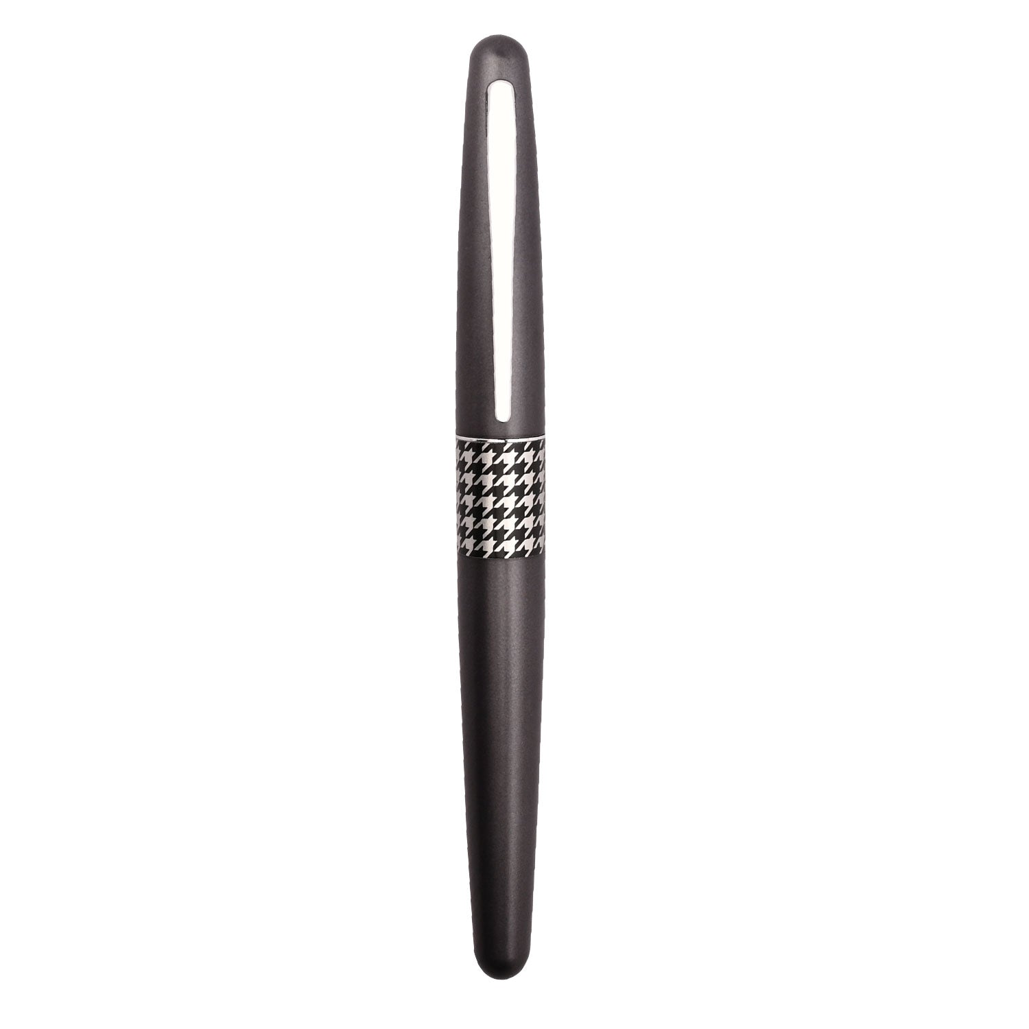 Pilot | MR RETRO POP COLLECTION | Stainless Steel | Roller Ball Pen| Houndstooth
