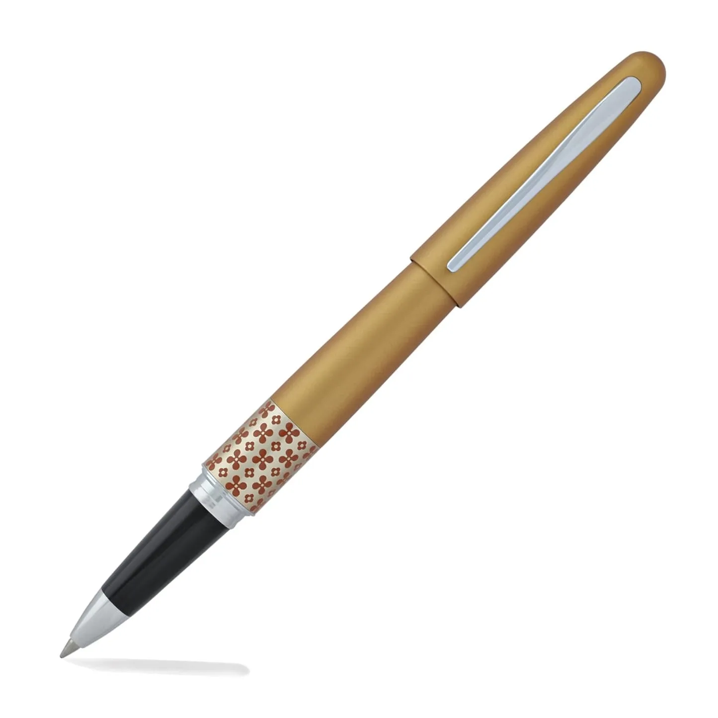 Pilot | MR RETRO POP COLLECTION | Stainless Steel | Roller Ball Pen | Flower