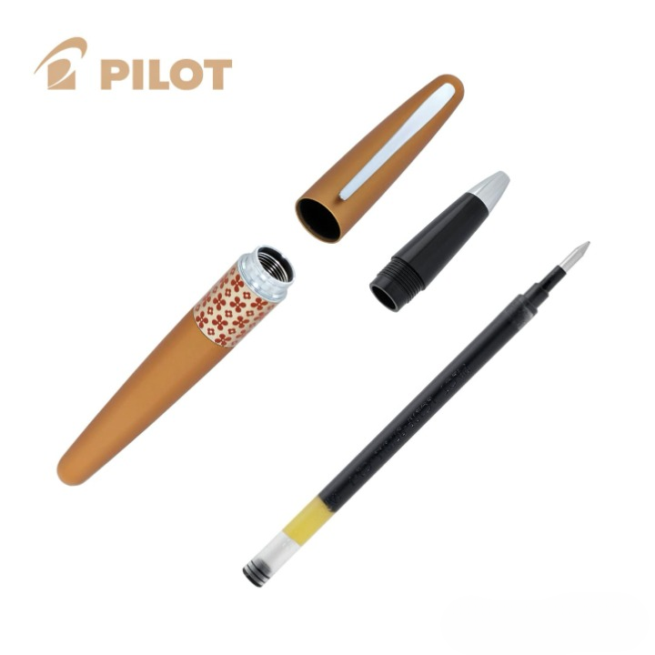 Pilot | MR RETRO POP COLLECTION | Stainless Steel | Roller Ball Pen | Flower