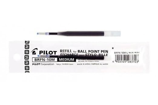 Pilot |REFILL FOR MR Blue BALL PEN | Stainless Steel Tip F