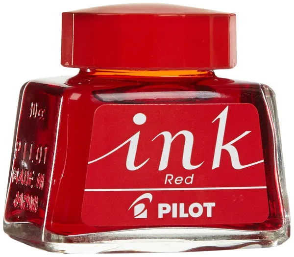 Pilot |INK BOTTLES | 30 ML | Red