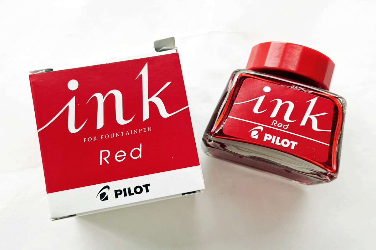 Pilot |INK BOTTLES | 30 ML | Red
