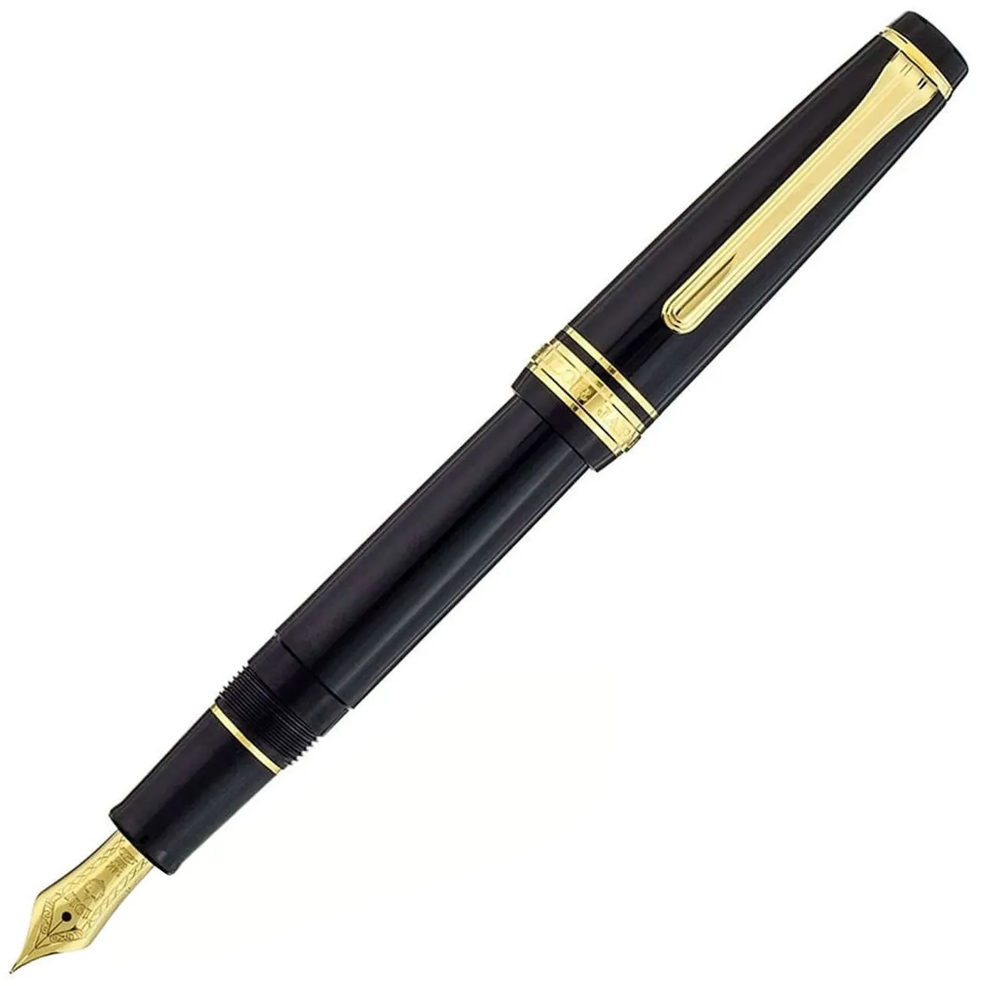 Sailor Professor Black GT Fountain Pen
