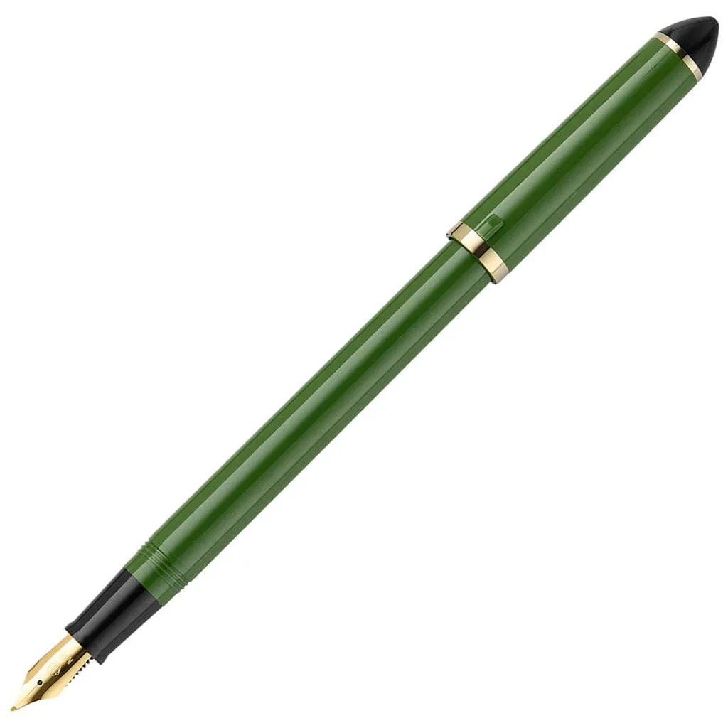 Sailor Fude de Mannen Green GT Fountain Pen 12-0150-067