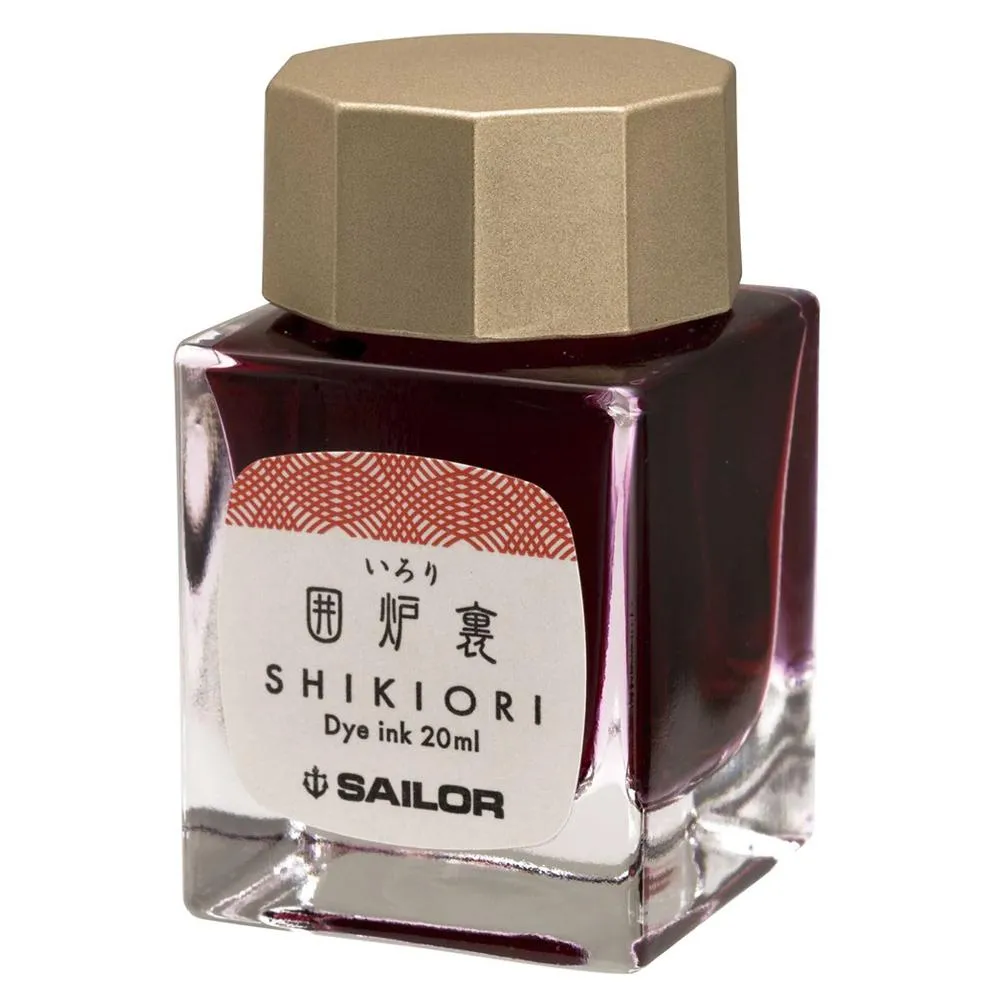 Sailor Shikiori Ink Bottle (Irori - 20ML) 13-1008-209