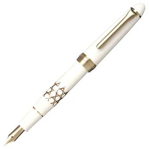 Sailor Classic Ko Bamboo Mesh White Fountain Pen