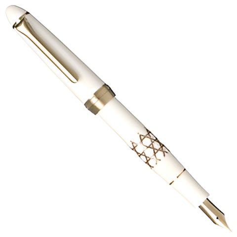 Sailor Classic Ko Bamboo Mesh White Fountain Pen
