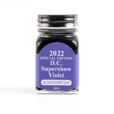 Monteverde 2022 D.C. Supershow Violet Special Edition Ink Bottle - 30ml
