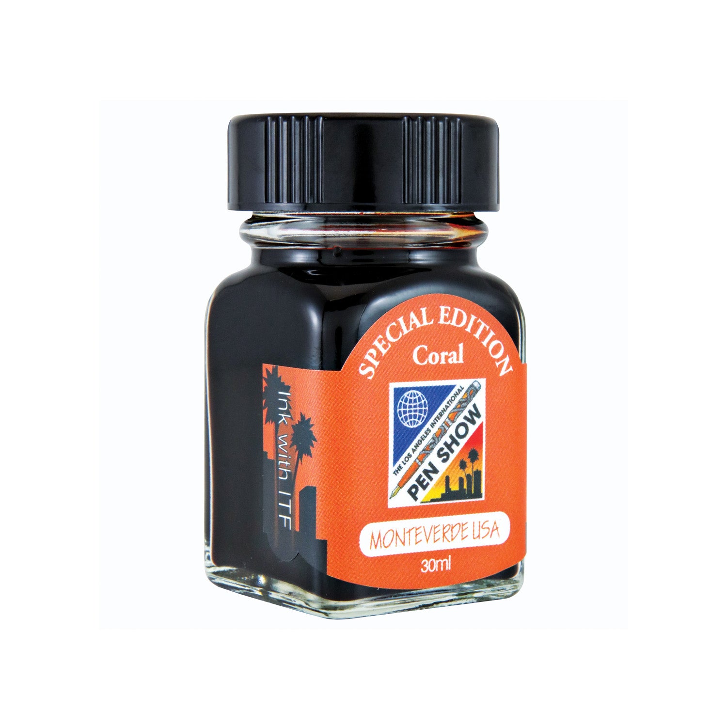 Monteverde 2019 LA Pen Show Coral Special Edition Ink Bottle - 30ml