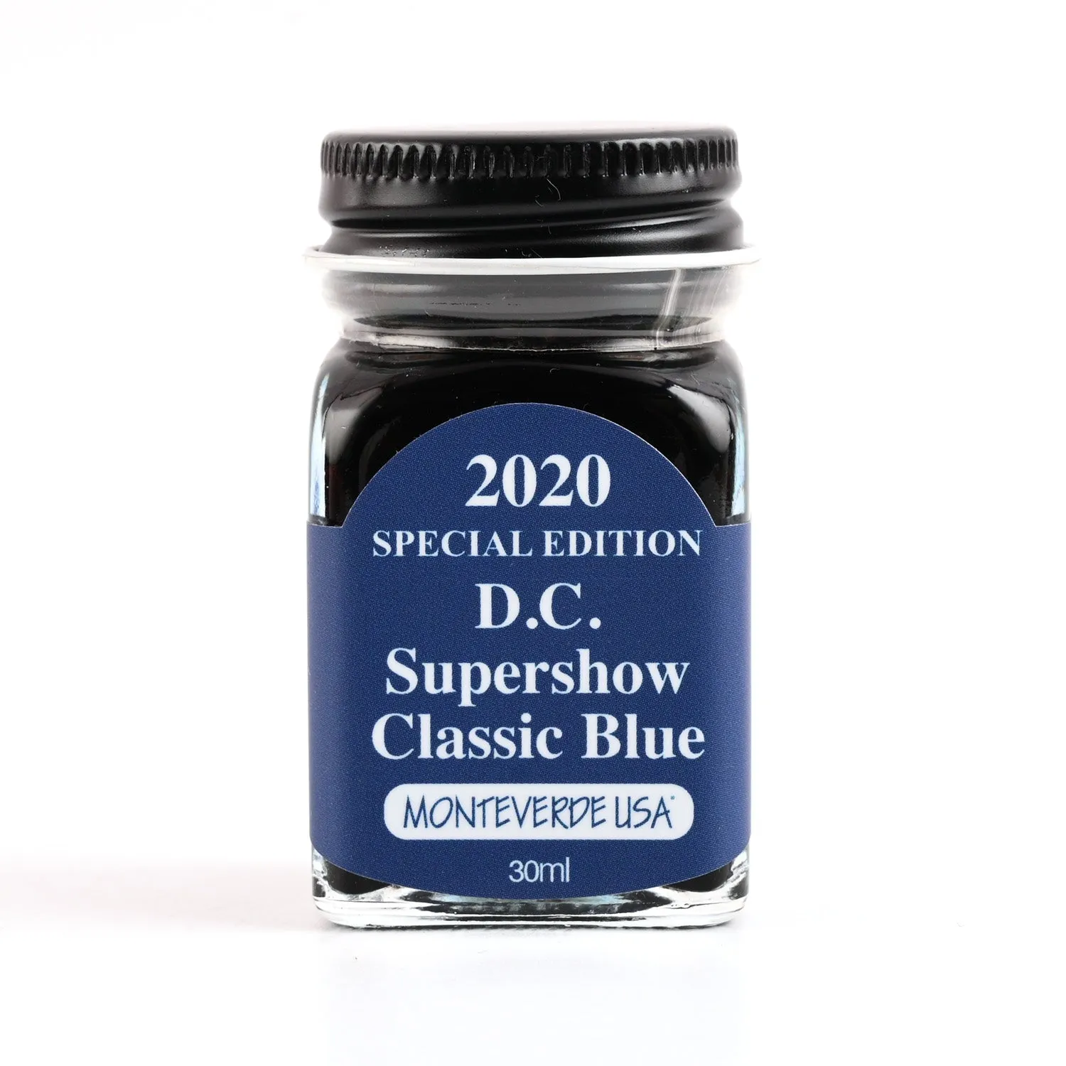 Monteverde 2020 D.C. Supershow Classic Blue Special Edition Ink Bottle - 30ml