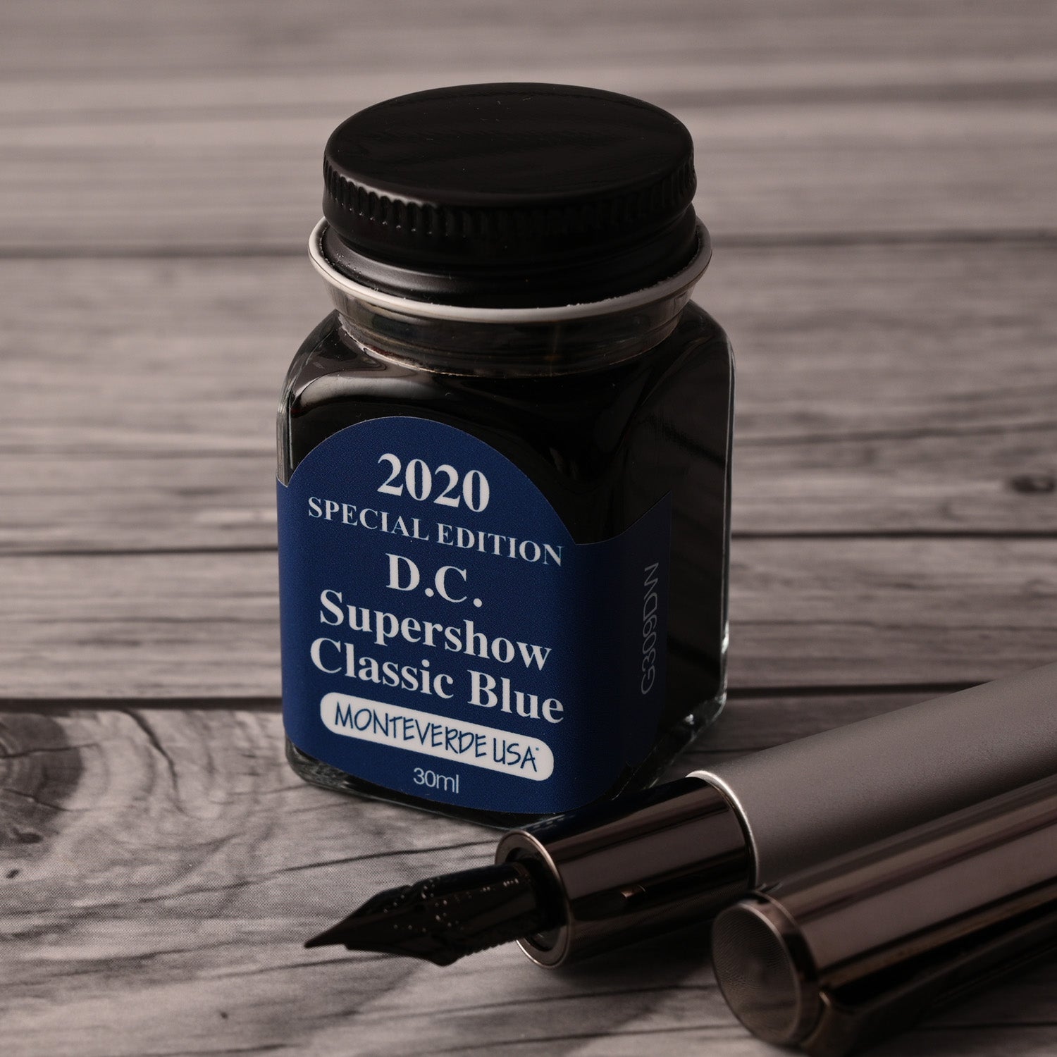 Monteverde 2020 D.C. Supershow Classic Blue Special Edition Ink Bottle - 30ml