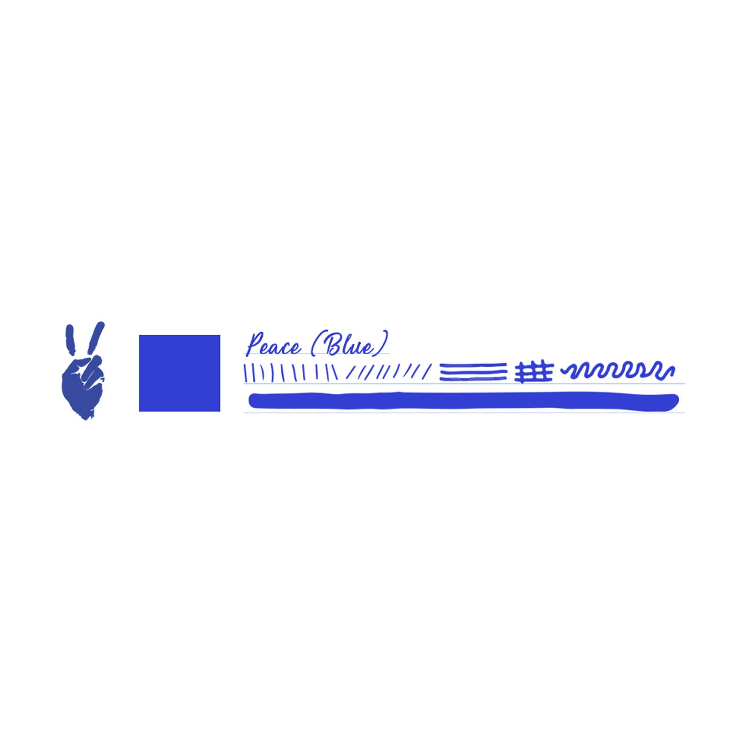 Monteverede Emotion Ink Bottle, Peace Blue - 30ml