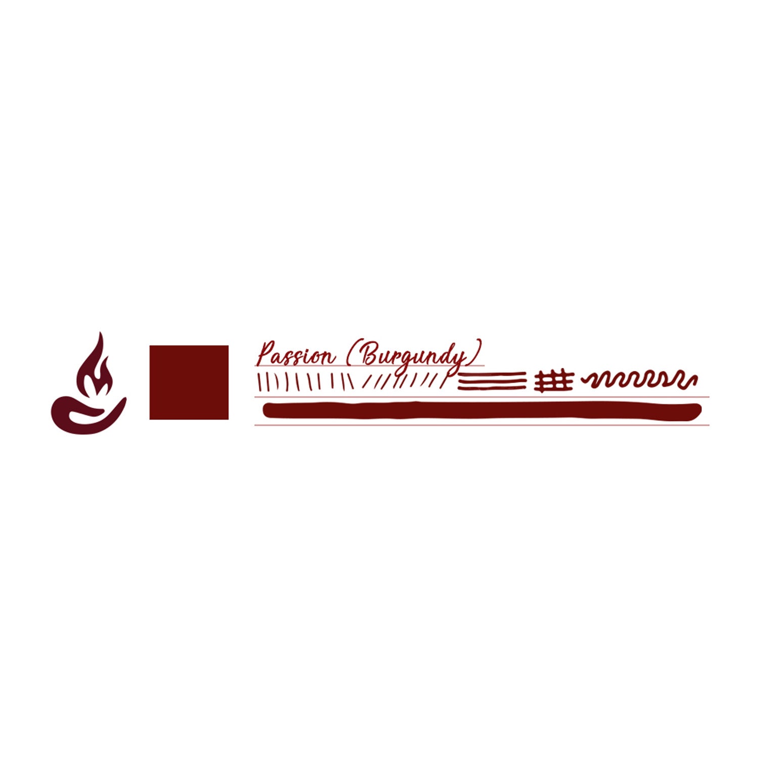 Monteverede Emotion Ink Bottle, Passion Burgundy - 30ml
