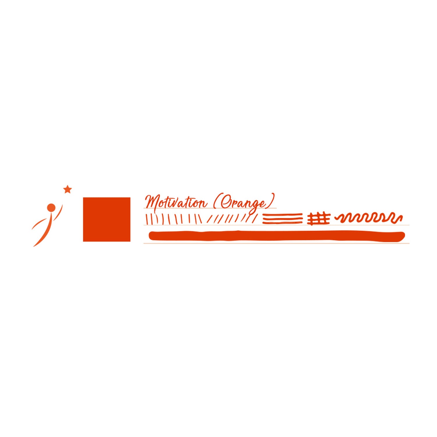 Monteverede Emotion Ink Bottle, Motivation Orange - 30ml