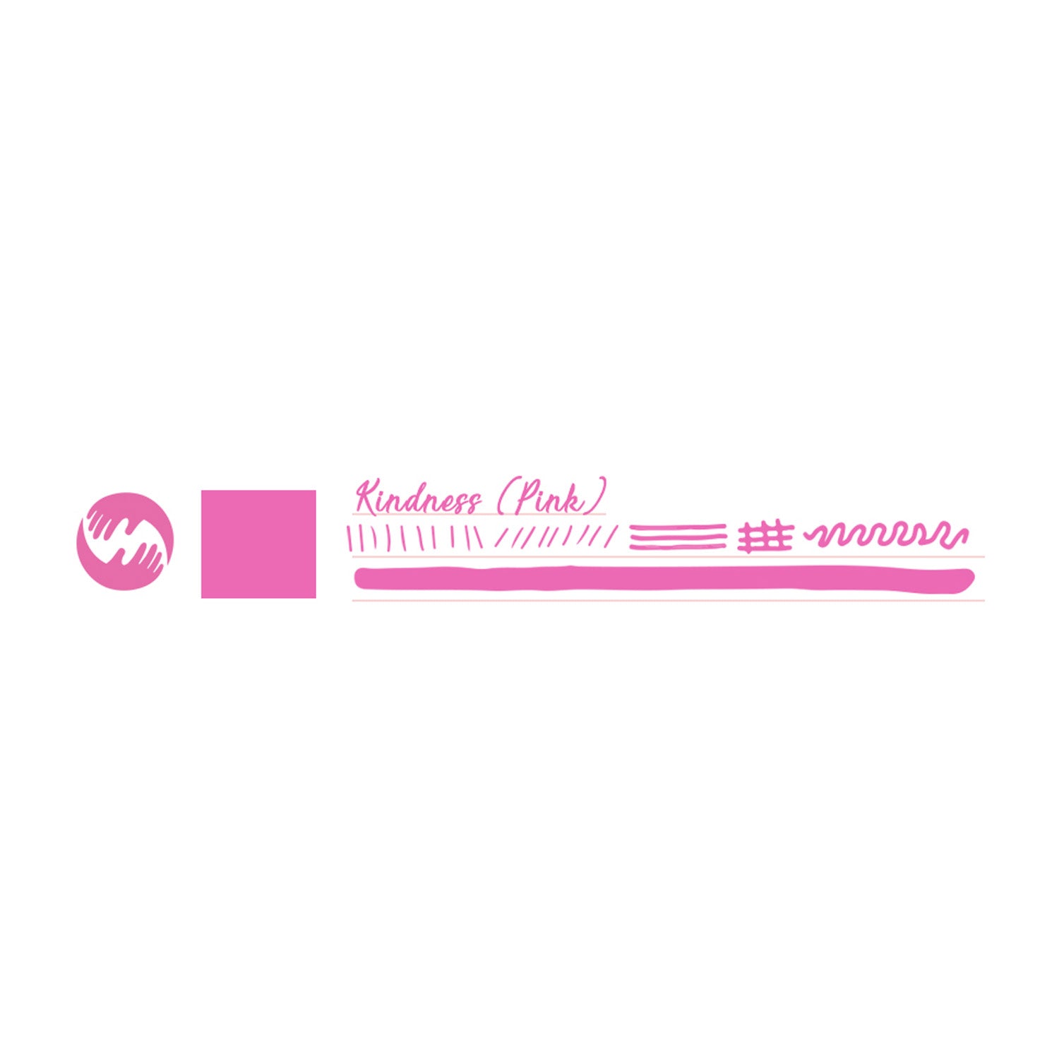 Monteverede Emotion Ink Bottle, Kindness Pink - 30ml