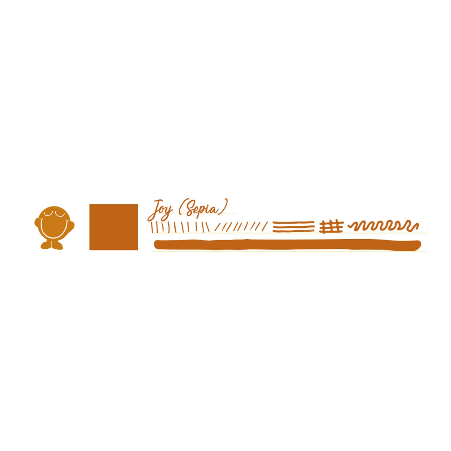Monteverede Emotion Ink Bottle, Joy Sepia - 30ml