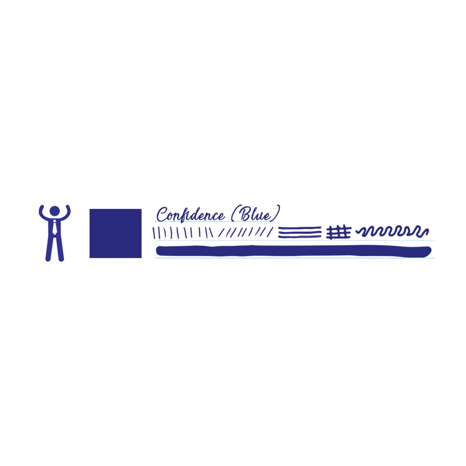 Monteverede Emotion Ink Bottle, Confidence Blue - 30ml
