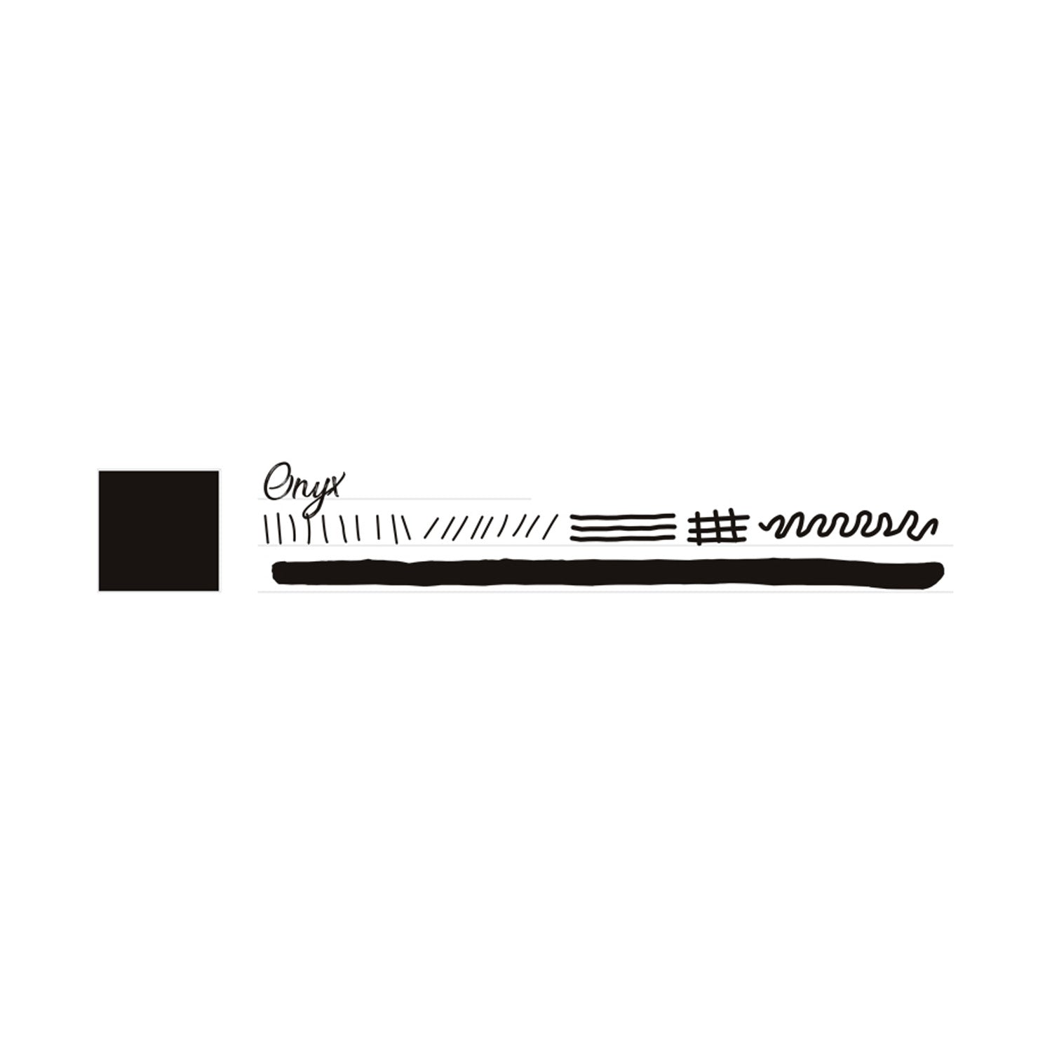 Monteverde Gemstone Onyx Ink Bottle, Black - 30ml
