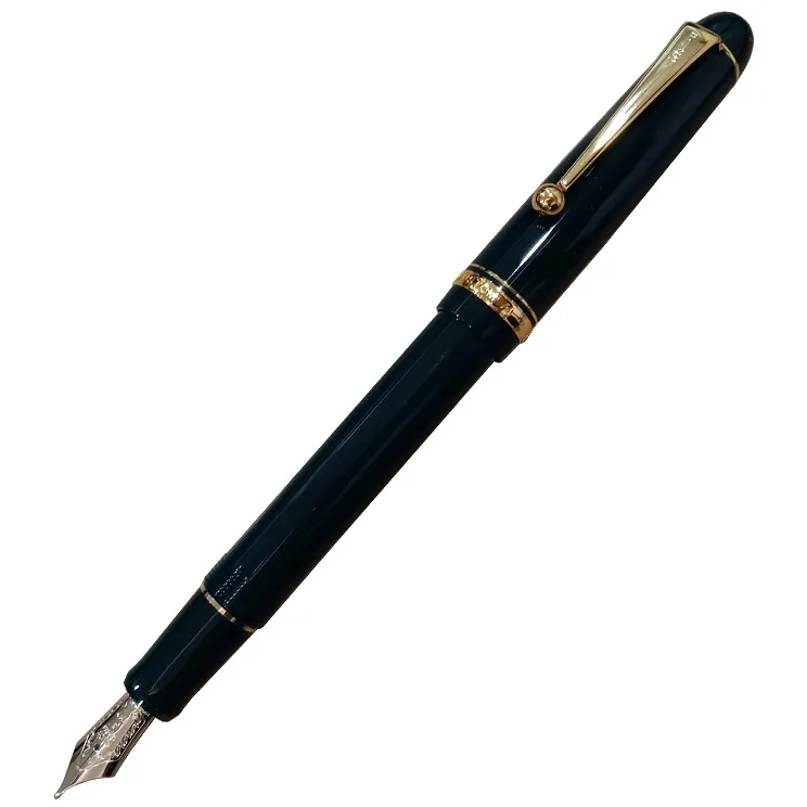 PILOT | CUSTOM 74 | 14K Gold| Fountain Pen | Dark Green GT | Fine Medium