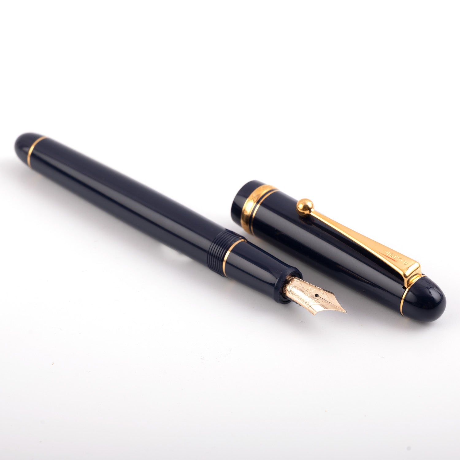 PILOT | CUSTOM 74 | 14K Gold| Fountain Pen | Dark Blue GT | Soft Fine Medium