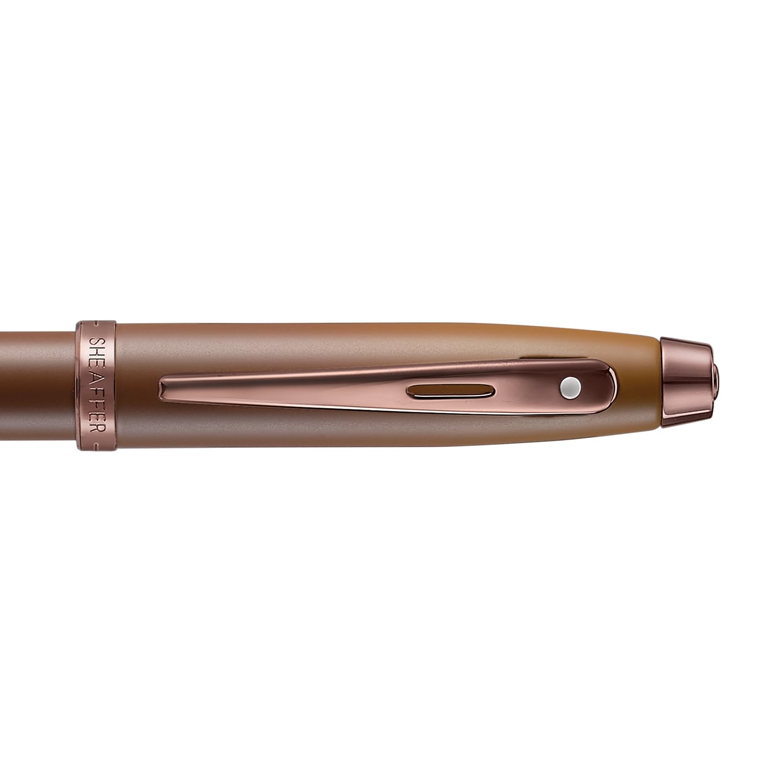 Sheaffer Gift 100 9374 Coffee Edition Matt Brown with Regal Brown PVD Trims Ballpoint Pen