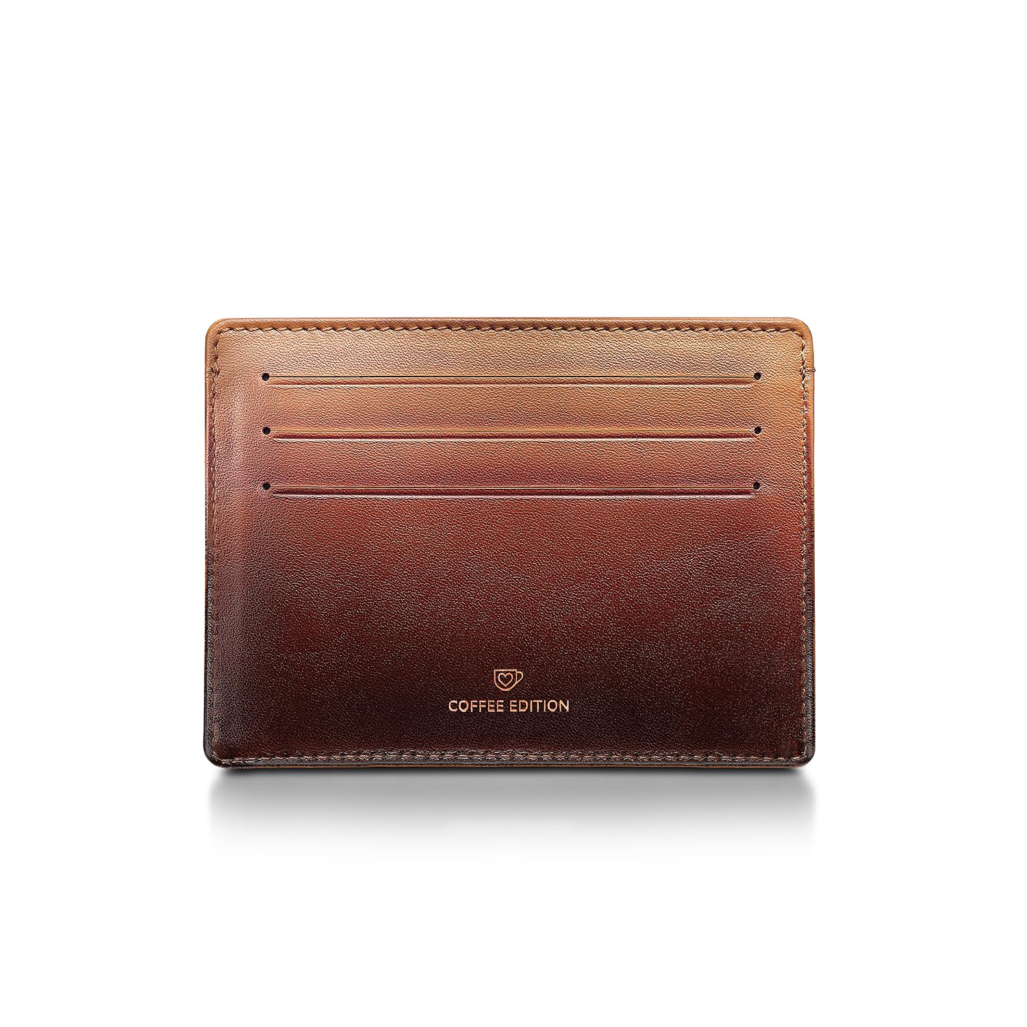 Sheaffer Gift Set VFM 9428 Coffee Edition Ballpoint Pen with Regal Brown PVD Trims and Credit Card Holder - Matt Brown
