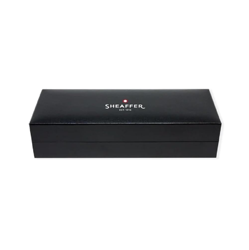 Sheaffer Gift 100 9370 Ballpoint Pen Glossy Coffee Brown with PVD Gold Tone Trim | Coffee Brown Ball Pen