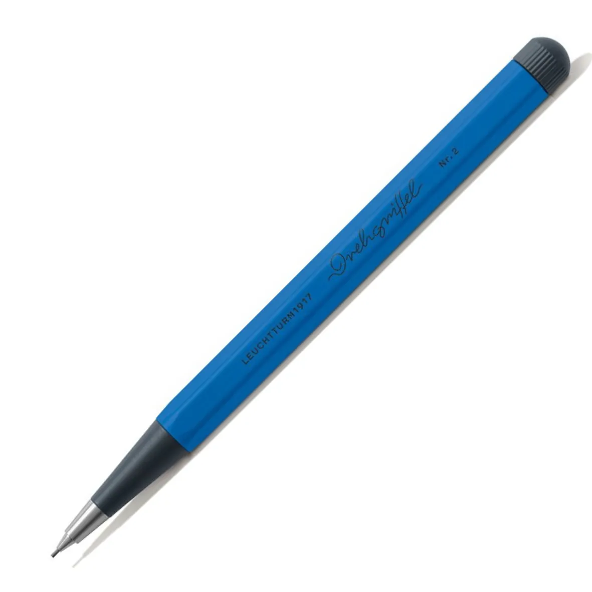 Leuchtturm Drehgriffel Nr. 2 Twist Pencil HB Graphite Sky