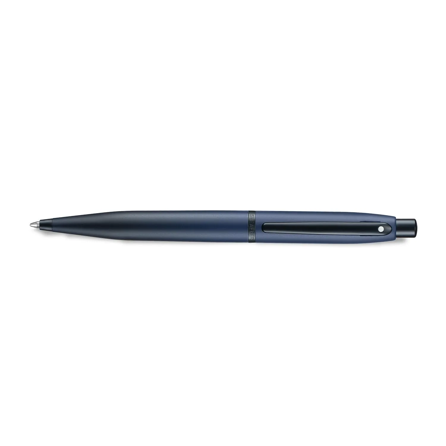 Sheaffer VFM Ballpoint Pen | E9429 Matt Blue with Black Trims | Personalized Pen with Name Engraved