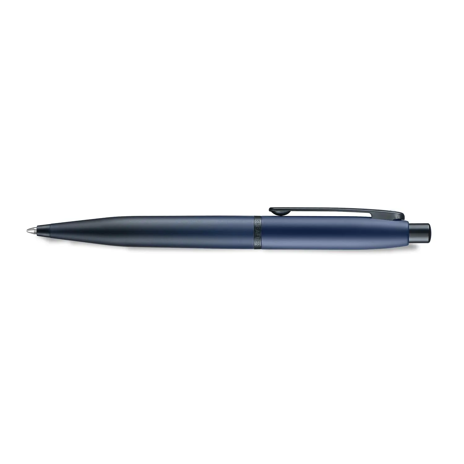Sheaffer VFM Ballpoint Pen | E9429 Matt Blue with Black Trims | Personalized Pen with Name Engraved