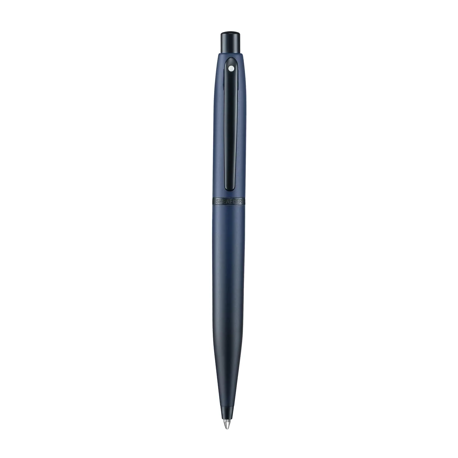 Sheaffer VFM Ballpoint Pen | E9429 Matt Blue with Black Trims | Personalized Pen with Name Engraved