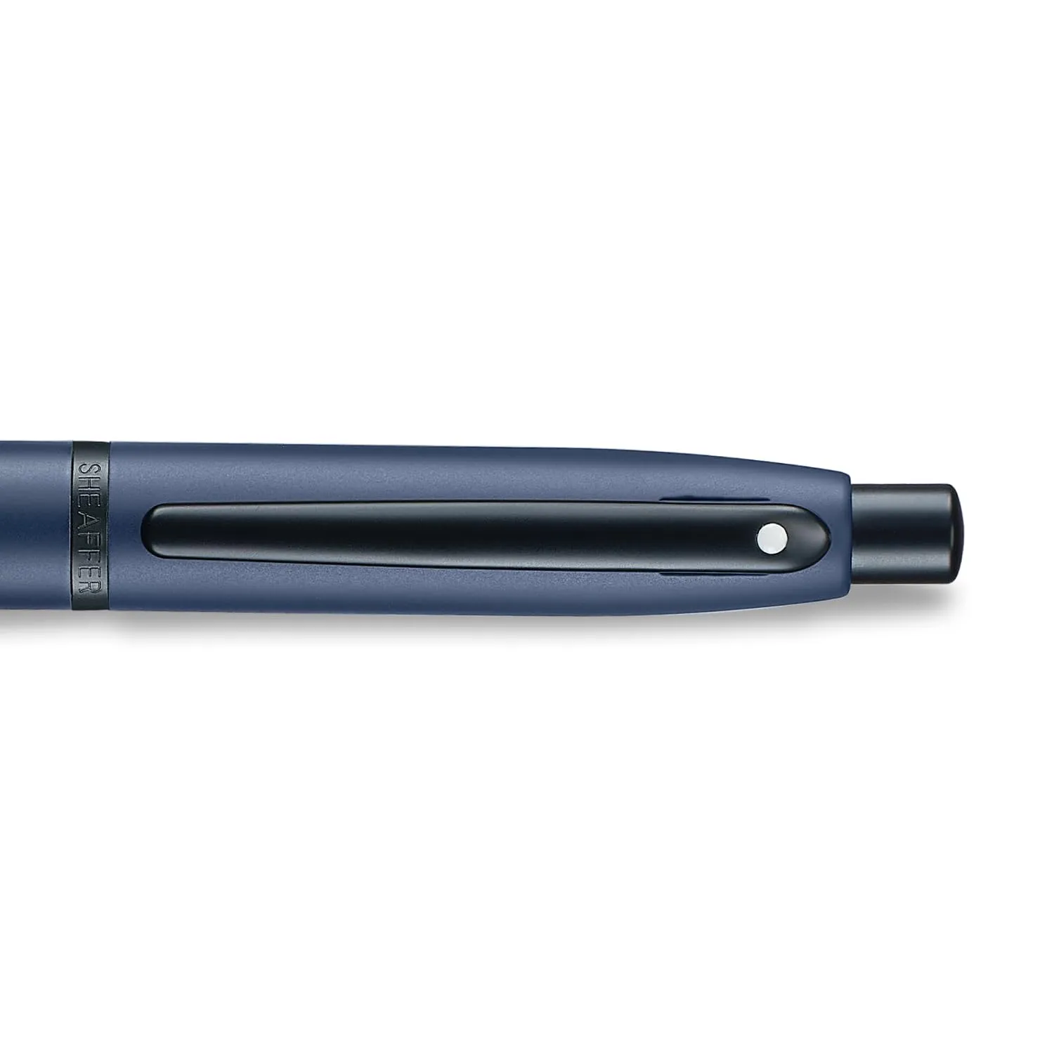 Sheaffer VFM Ballpoint Pen | E9429 Matt Blue with Black Trims | Personalized Pen with Name Engraved