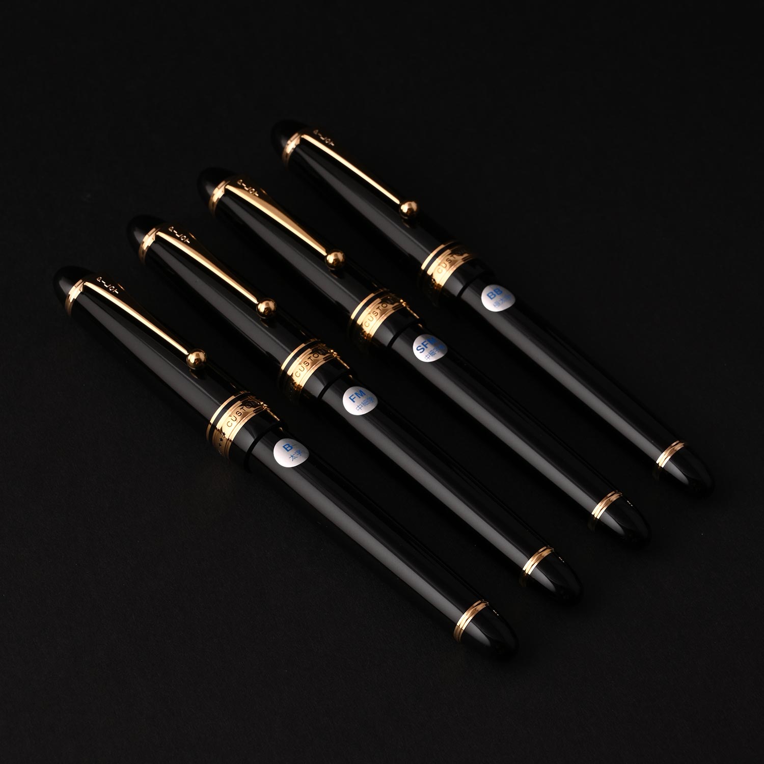 PILOT | CUSTOM 743 | 14K Gold| Fountain Pen | Black | Soft Fine Medium