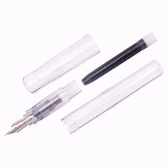 Pilot | KAKUNO | Stainless Steel | Fountain Pen | Clear | Broad