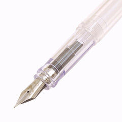 Pilot | KAKUNO | Stainless Steel | Fountain Pen | Clear | Broad
